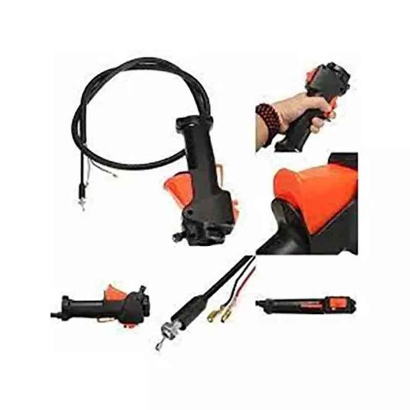 Shwarya Thumb Type Side Handle with Accilator Wire Right for Brush Cutter, 3210799