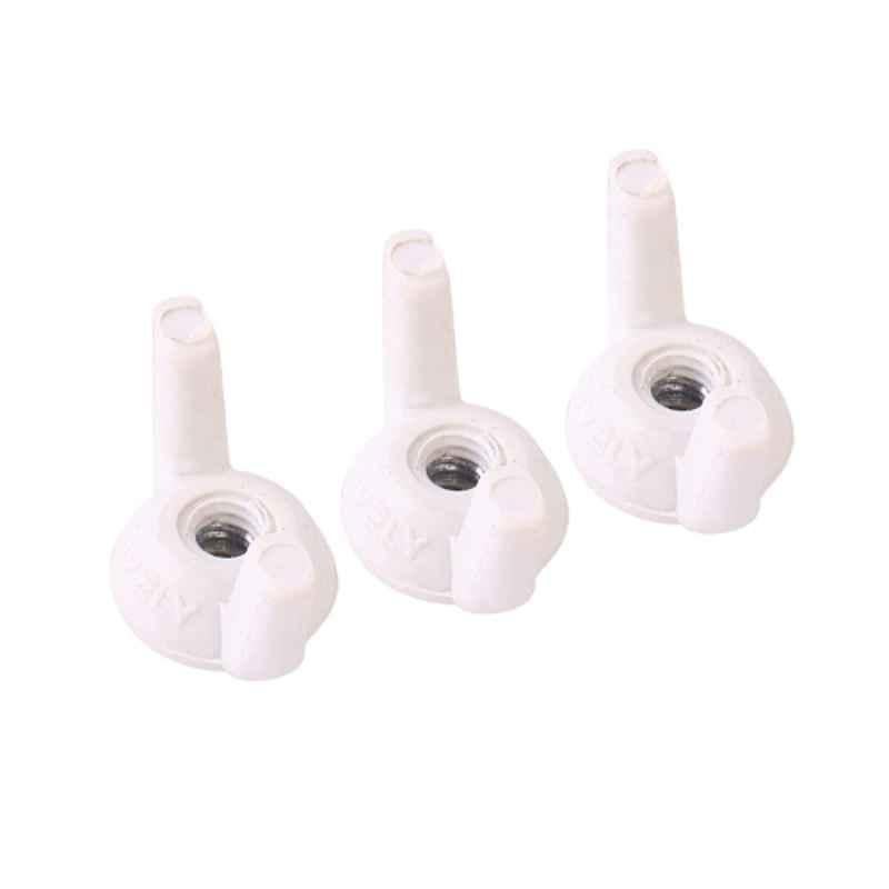 Lovely 1/4 inch Plastic Wing Nut (Pack of 100)
