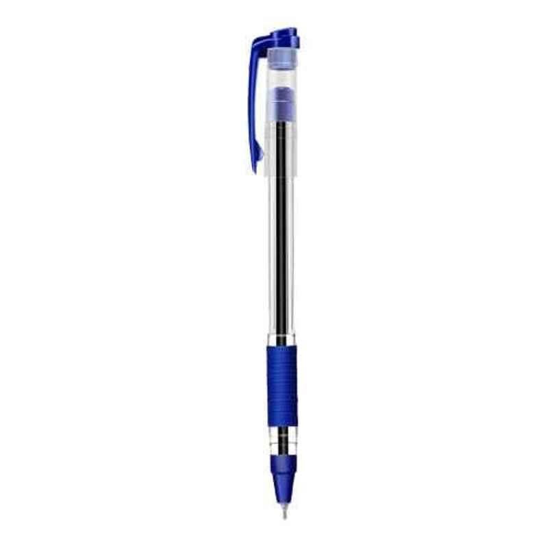 Omega Accupen 125 Pcs Blue Gripper Ball Pen Set (Pack of 25)