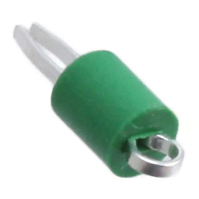 Keystone Green Pc Test Point Miniature Silver Plating 0.040Inch (1.02 mm) Set, 5116