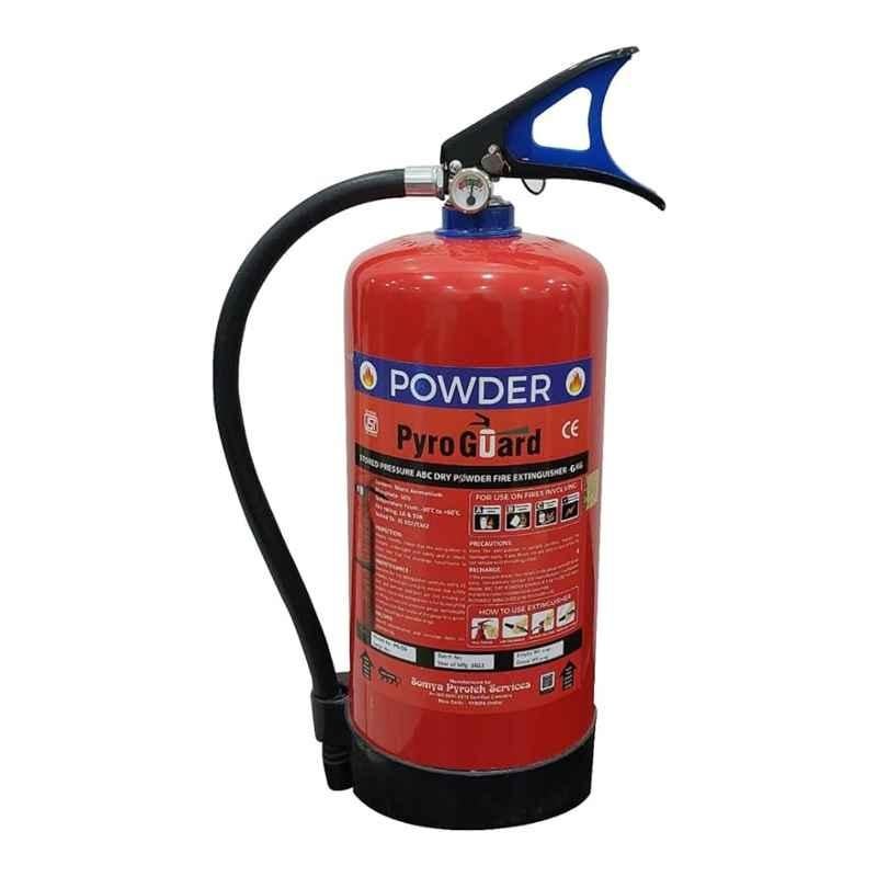Pyro Guard 6kg ABC Dry Powder Type Fire Extinguisher, PG-06-2
