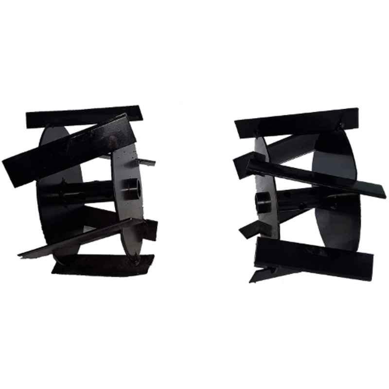 Kanak Left & Right Black Tiller Blade Set for Brush Cutter