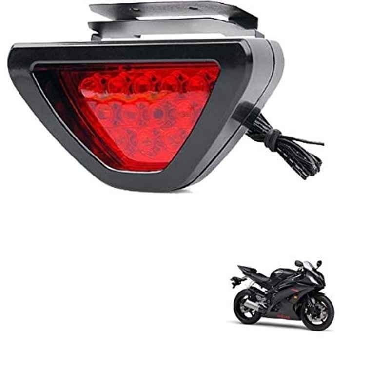 Kozdiko 12 LED Triangle Shape Bike Brake Light with Flash Mode for Yamaha YZF R1, koz_94768