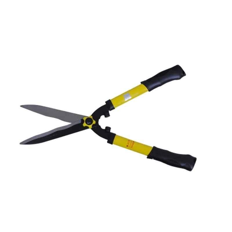 Jon Bhandari 21 inch Black & Yellow Metal Heavy Duty Garden Hedge Shear Cutter, EK-PMGF-0IDH