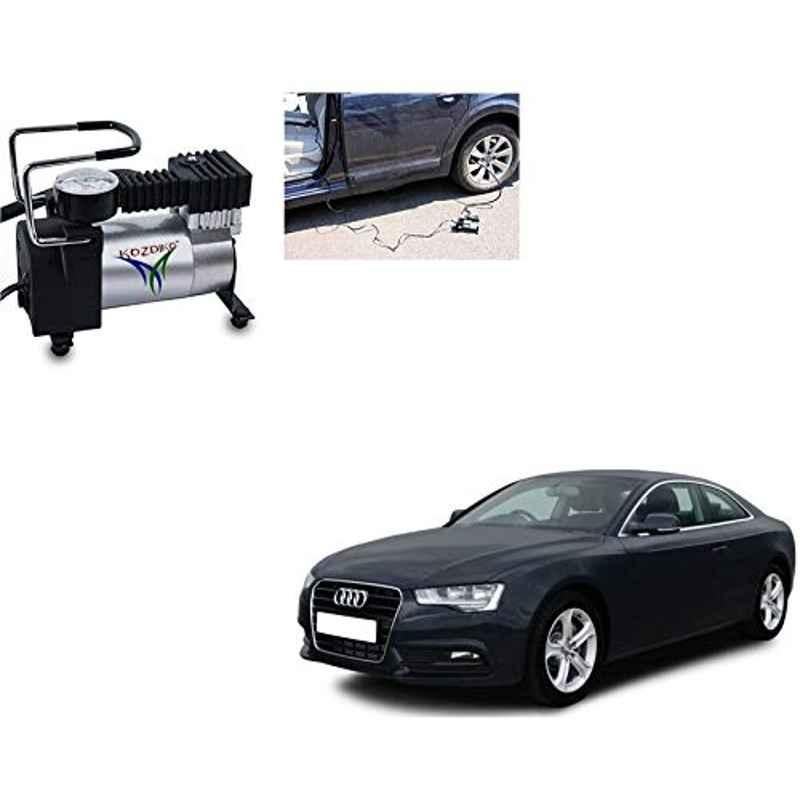 Kozdiko 12V DC Heavy Duty Metal Tyre Inflator for Audi A5, Tyre_Inflator_D227