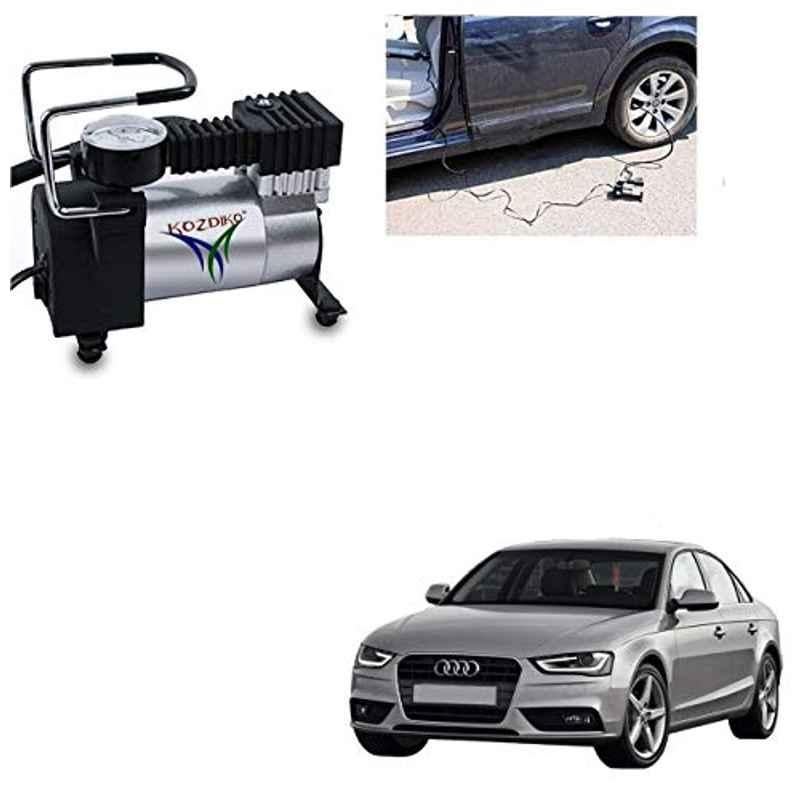 Kozdiko 12V DC Heavy Duty Metal Tyre Inflator for Audi A4, Tyre_Inflator_D222