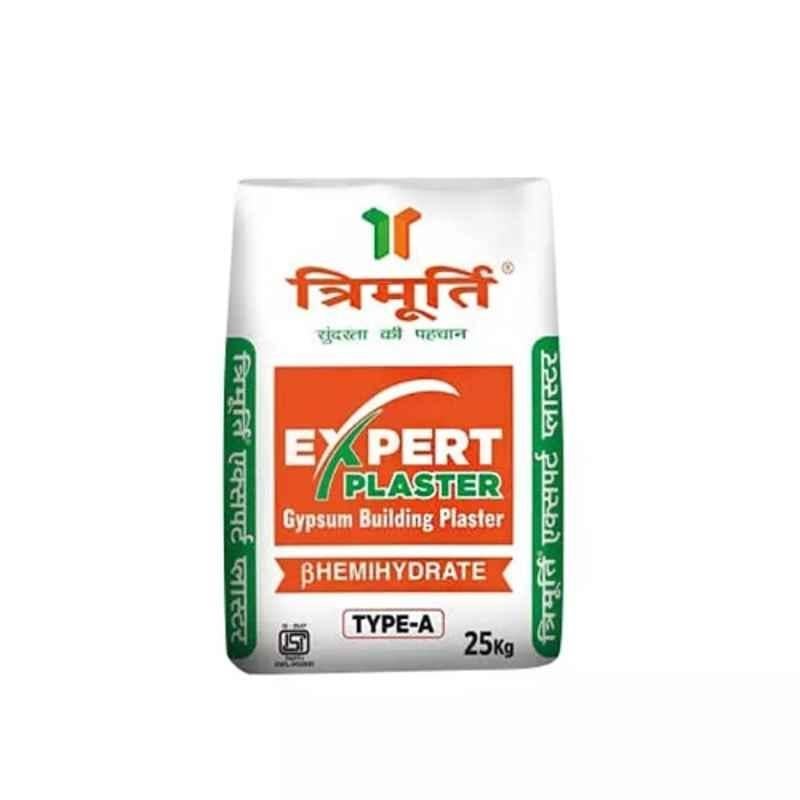 Trimurti Expert 25kg White Gypsum Plaster, EGP25KG