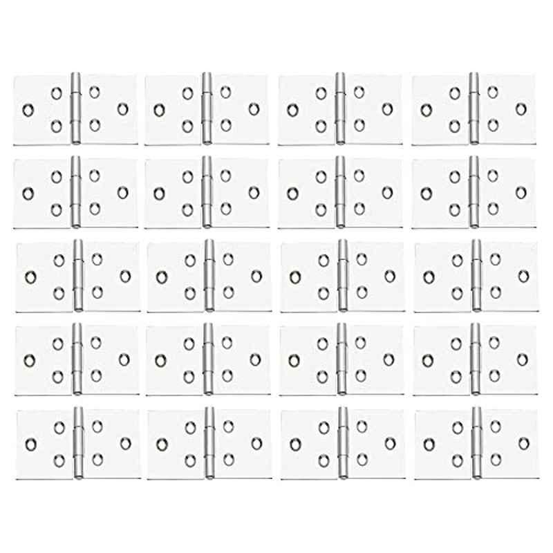 Screwtight 2 inch Iron Back Flap Butt Hinge, S172104BZP-20 (Pack of 20)