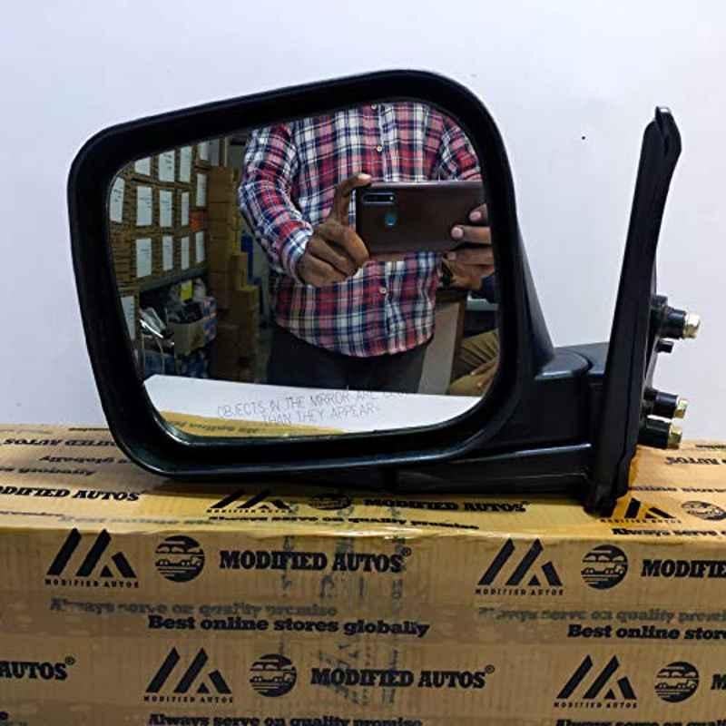 Modified Autos Door Mirror Assy Left Side Co-Driver Side Non Adj for Tata-Xenon Lxi