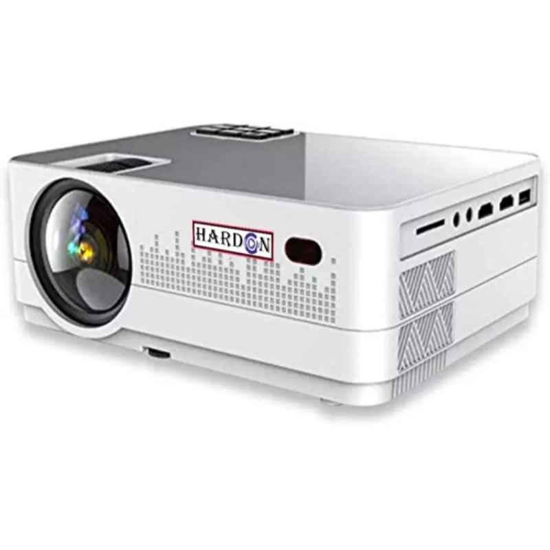 Hardon MP1 Pro 1920x1080p 6000 lm 3D FHD LED Smart White Portable Projector, HMP1-001FK