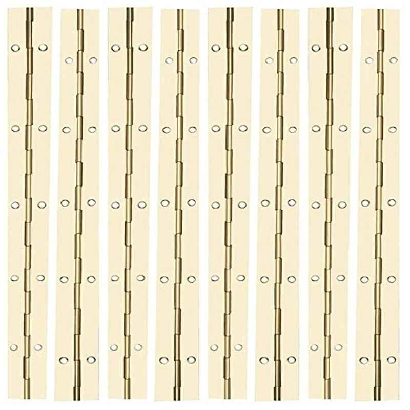 Screwtight 23.5 inch Iron Continuous Cabinet Butt Hinge, S170802EB-8 (Pack of 8)