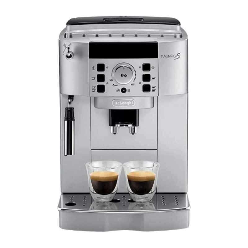 Delonghi 1450W Silver & Black Automatic Magnifica Espresso Coffee Maker, ECAM22.110