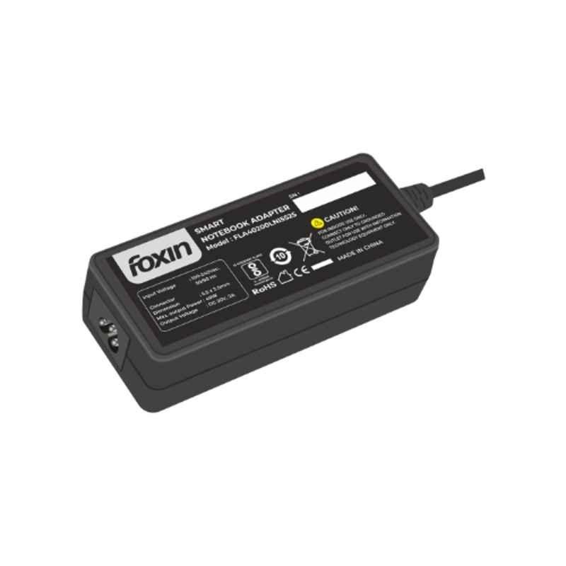 Foxin FLA40200LNI5525 40W 5.5x2.5mm Laptop Adapter, FLA-12