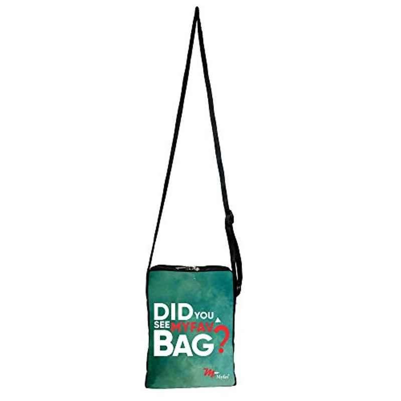 My Fav Polyester Sky Print Messenger Bag Sling Bag, MFMDP013