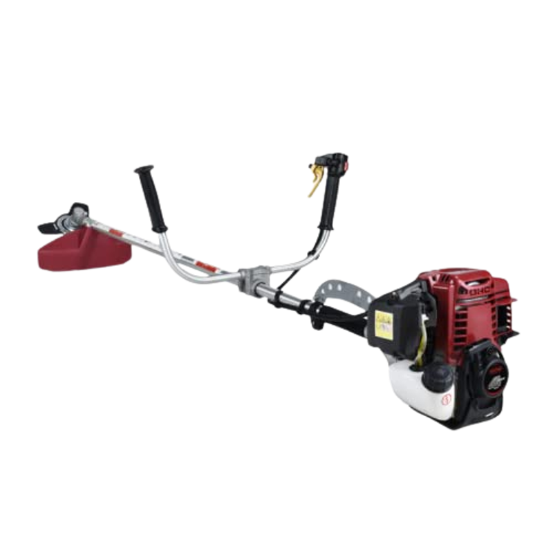 Mecstroke 35CC 1kW 4 Stroke Heavy Duty Petrol Operated Sidepack Grass Cutter Machine with 50m Trimer Line Pack & Accessories, SM126NR