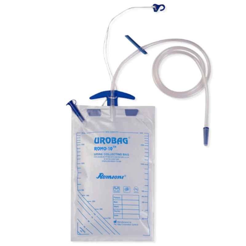 Romsons Romo 10 5 Pcs 2L 100m Urine Collection Bag Set