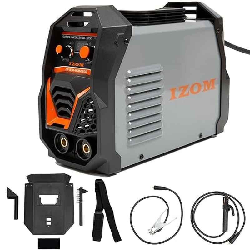 IZOM 200A Grey Single Phase IGBT ARC Welding Machine, â€ŽIZ-WM-MMA200