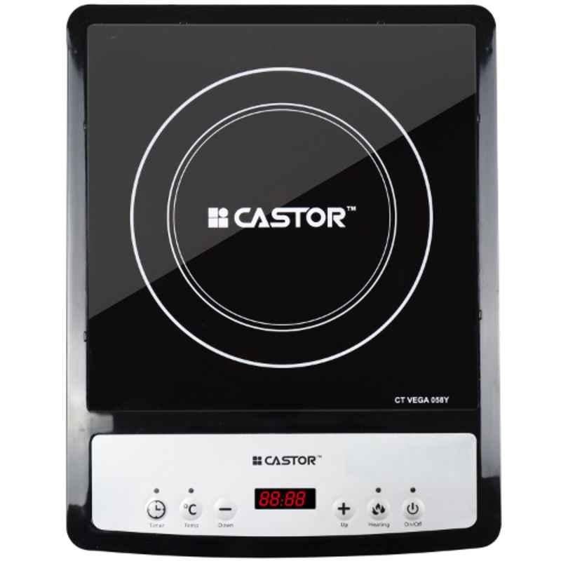 Castor VEGA058Y 2000W Black Auto Shut Off Induction Cooktop