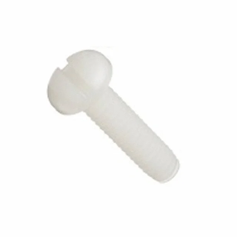Keystone M2.5X0.45 Pan Head machine Screw Slotted Drive Nylon Set, 29331