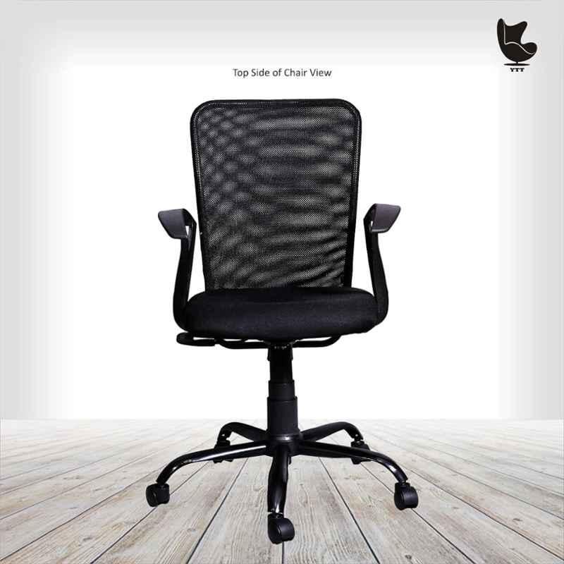 YTT 61x44x106cm Black High Black Mesh Ergonomic Office Chair, â€ŽYTT-8990