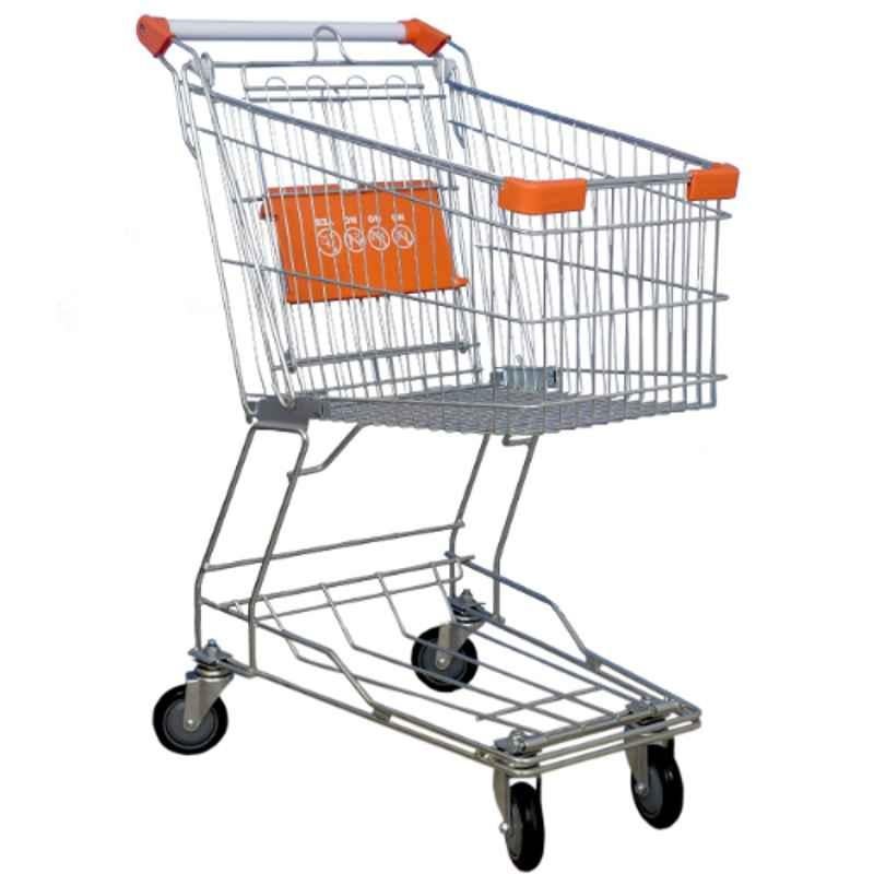 Retail Detailz 125L Metal Shopping Trolley, RD-125Y-O