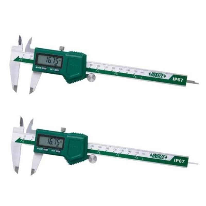 Insize Waterproof Digital Caliper, Range: 0-300 mm/0-12 inch, 1126-300