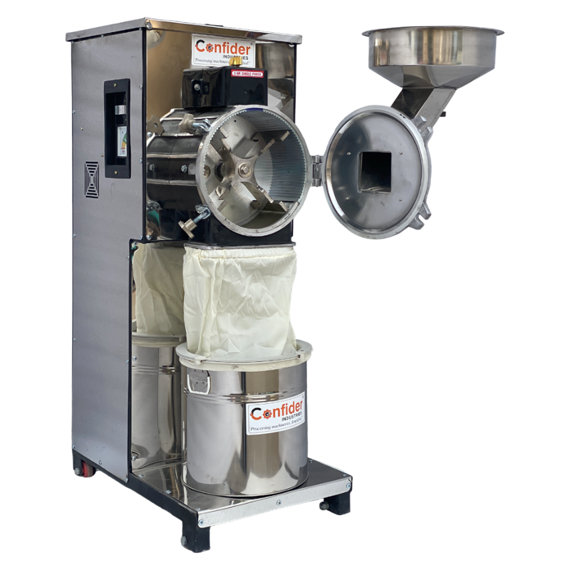 Confider 3HP Stainless Steel Single Phase Pulverizer, SS213R10B5