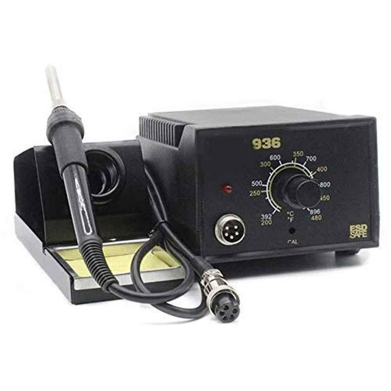 Industool 936 50W ESD Safe Analogue Soldering Station with Soldering Iron & Soldering Stand, 9405