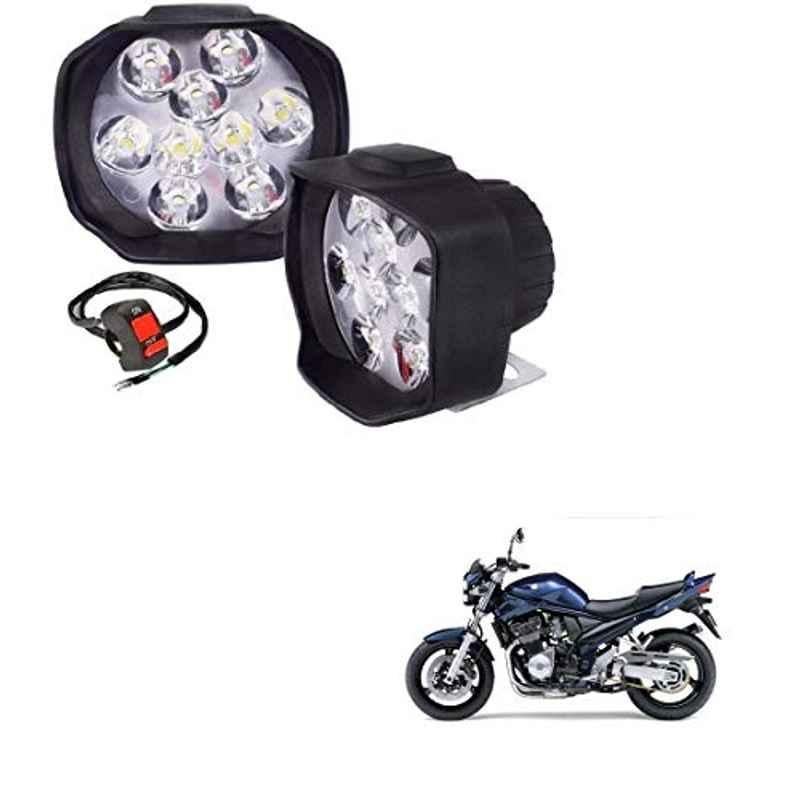 Kozdiko 2 Pcs Sheen 15W 9 LED 6000k Transformer Bumble Bee Style LED Fog Light Set for Suzuki Bandite, koz_81363