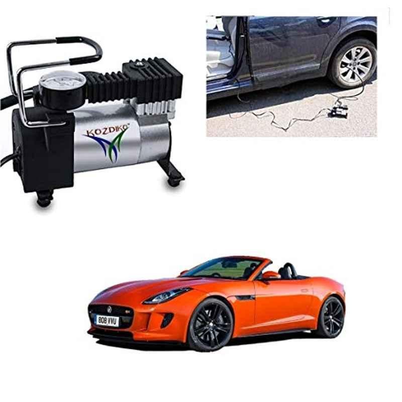 Kozdiko 12V DC Heavy Duty Metal Tyre Inflator for Jaguar F-Type, Tyre_Inflator_D136