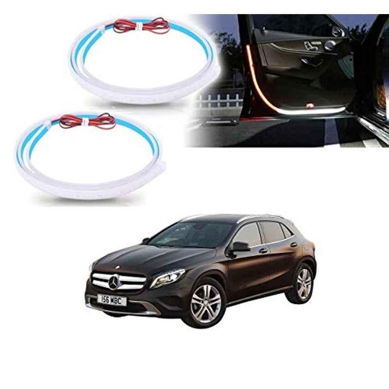 Kozdiko 2 Pcs 120cm Car Door Opening Warning LED Strips Safety Light Set for Mercedes Benz GLA-Class