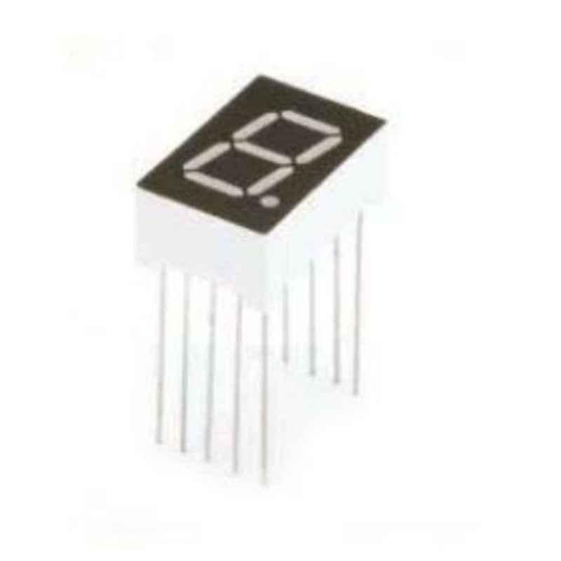 Oasistek 100 Pcs 0.50 inch Ultra Red Single Digit Display Module Set, TOS-5101