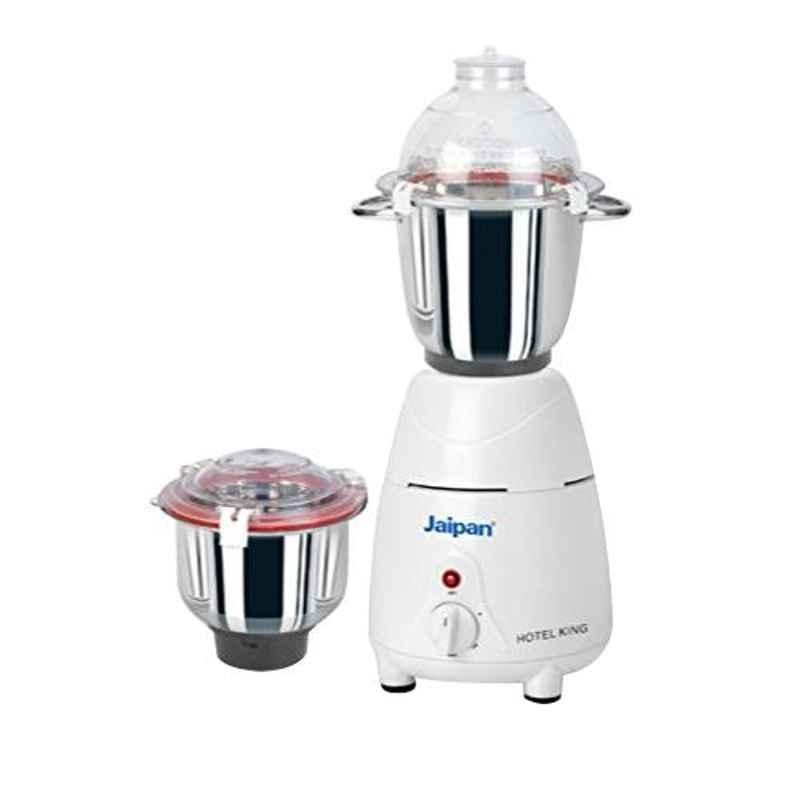 Jaipan Hotel King 1000W White Mixer Grinder with 2 Jars, JPHK0068