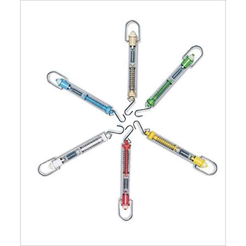 WKM 6 Pcs Acrylic Tubular Spring Balance Set, KTN386