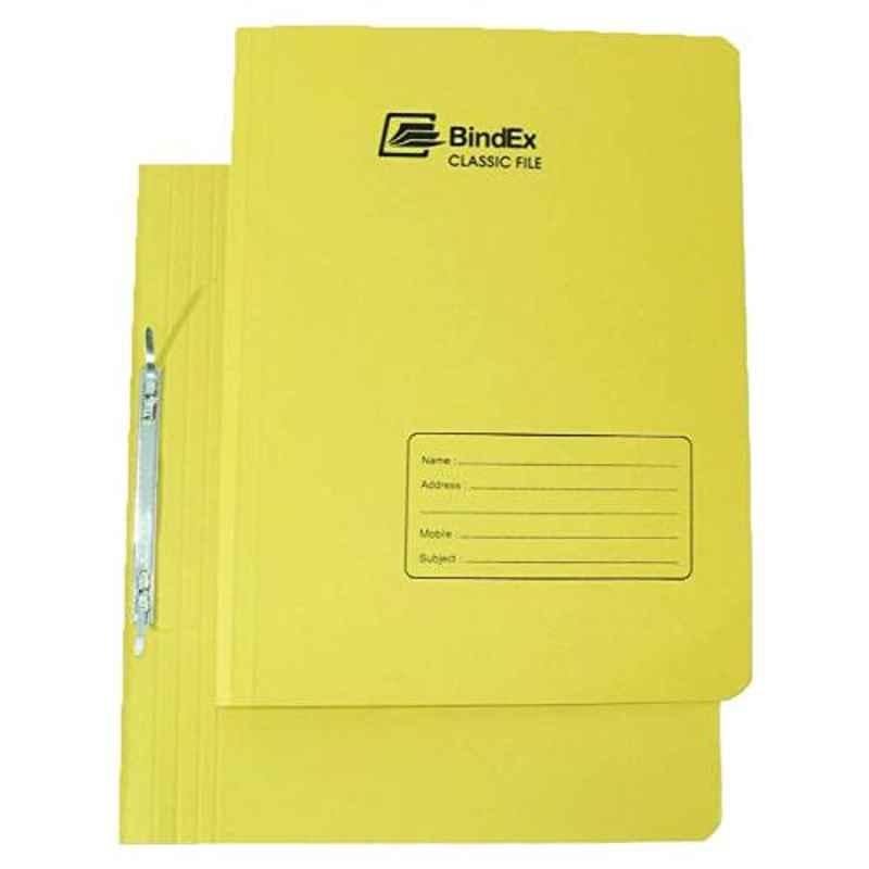 Bindex Yellow Office File, BNX10A4-Yellow (Pack of 5)