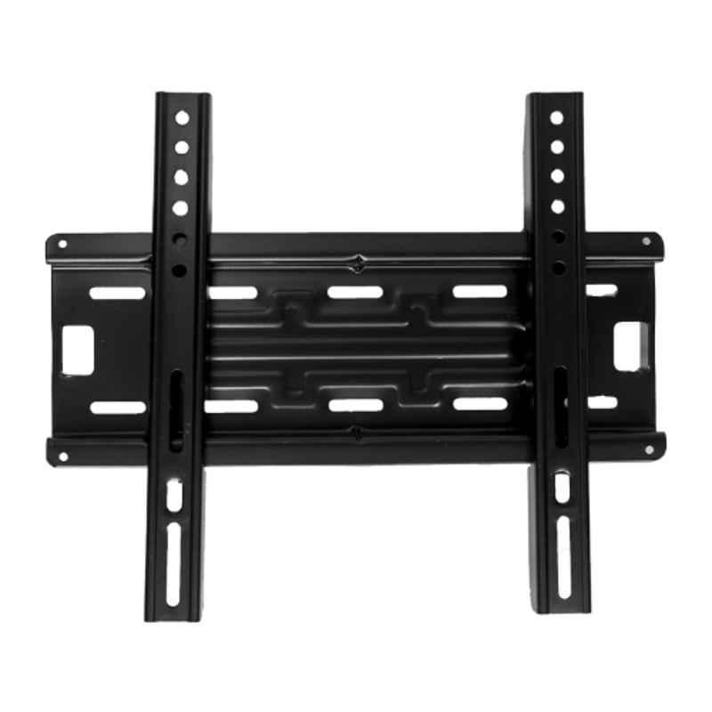 Unico 12 inch GI Black Universal Fixed Wall Mount Stand for 14 to 42 inch LCD & LED TV, UN-2R12