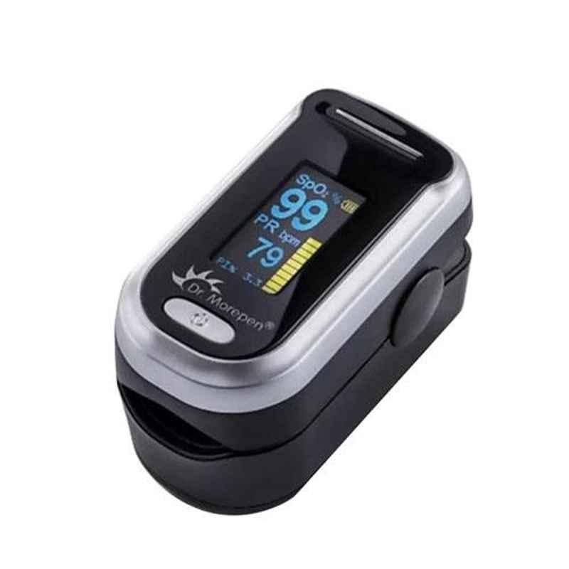 Dr. Morepen Black OLED Fingertip Pulse Oximeter, PO-09