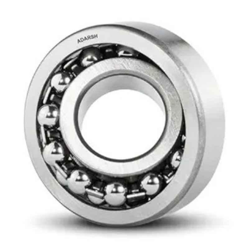 Adarsh 12x37x12mm Deep Groove Ball Bearing, 6301 ZZ A (Pack of 10)