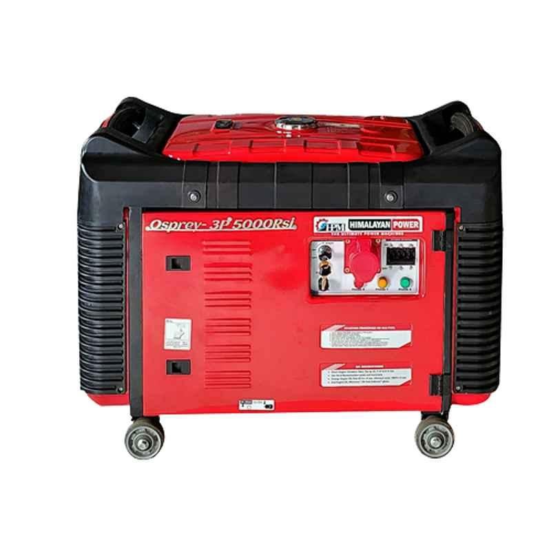 Himalayan Power Osprey GE-3P-5000RSi 3 Phase Portable Recoil & Self Start Petrol Generator