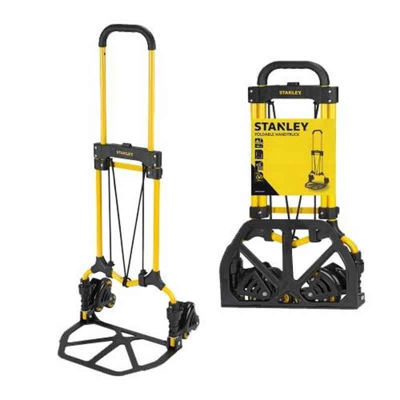 Stanley 30 & 60kg Steel Yellow Folding Hand Truck, SXWTD-FT584
