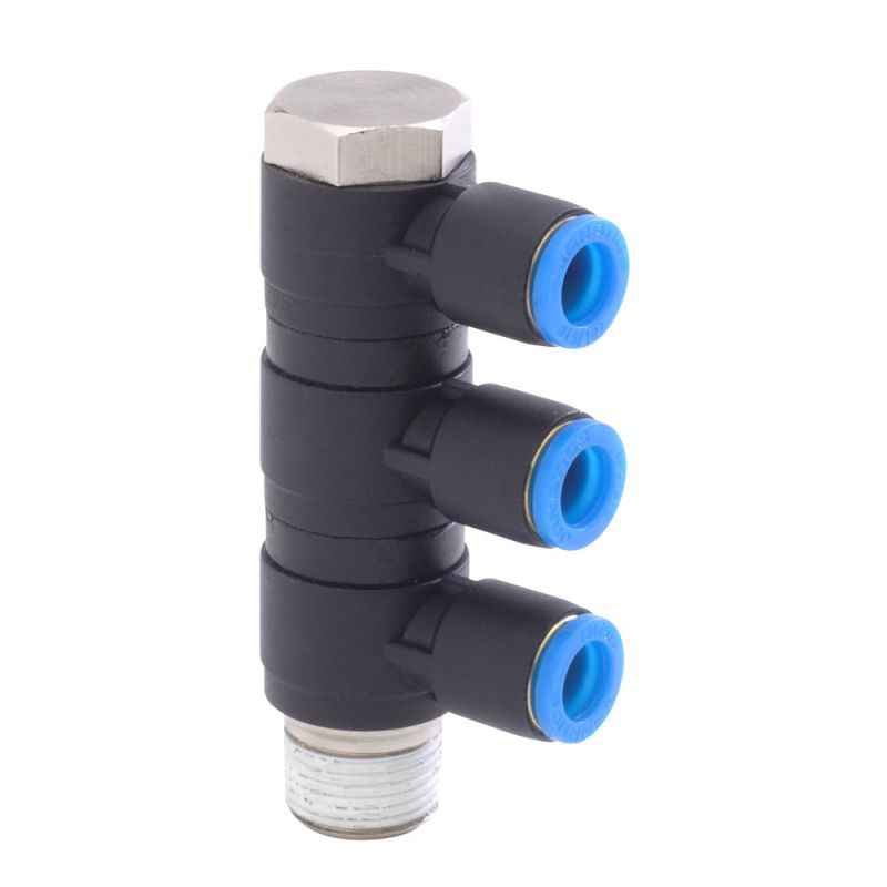 Janatics 8mm Triple Swivel, WS0130853, Length: 85 mm