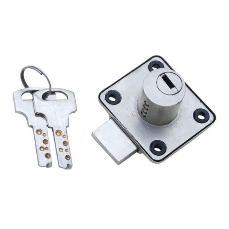 Smart Shophar 30mm Zinc Silver Ultra Key Queen Multipurpose Lock, 54216-MPLQ-SL30 (Pack of 4)
