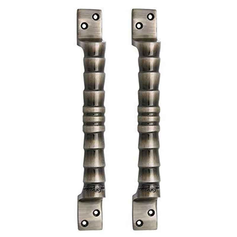 Smart Shophar 12 inch Aluminium Antique Jaguar Cabinet Handle, SHA30CH-JAGU-AN12-P2 (Pack of 2)