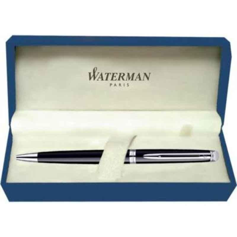 Waterman Blue Ink Hemisphere Mars Black CT Ball Pen