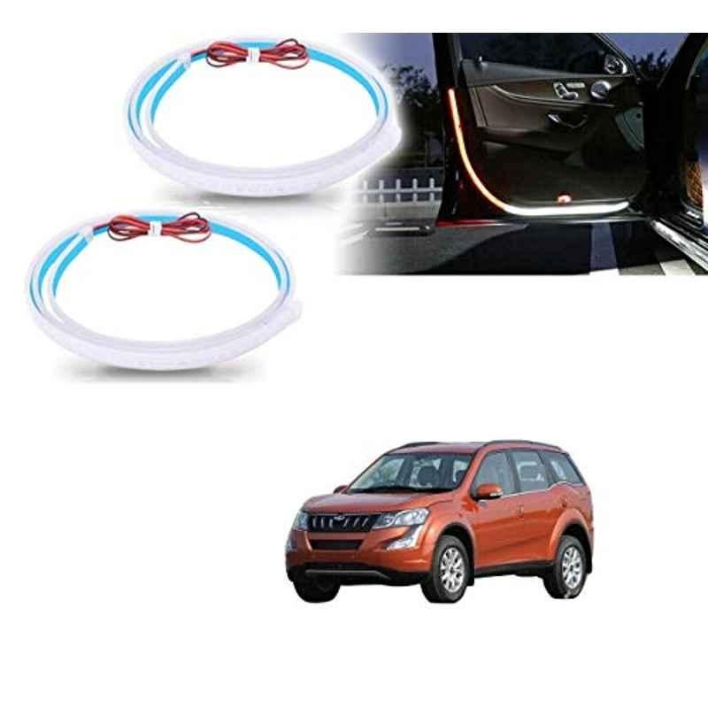 Kozdiko 2 Pcs 120cm Car Door Opening Warning LED Strips Safety Light Set for Mahindra XUV 500 New