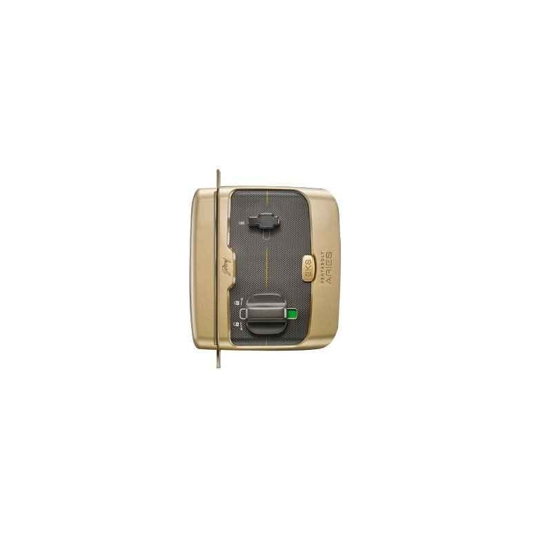 Godrej Pentabolt Aries 1CK Vegas Gold Rim Lock, 6362
