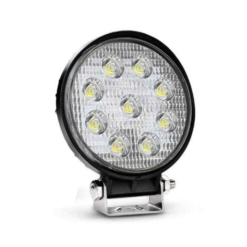 Love4ride 27W 9 LED Flood Beam Auxiliary LED Lamp for Car & Bike