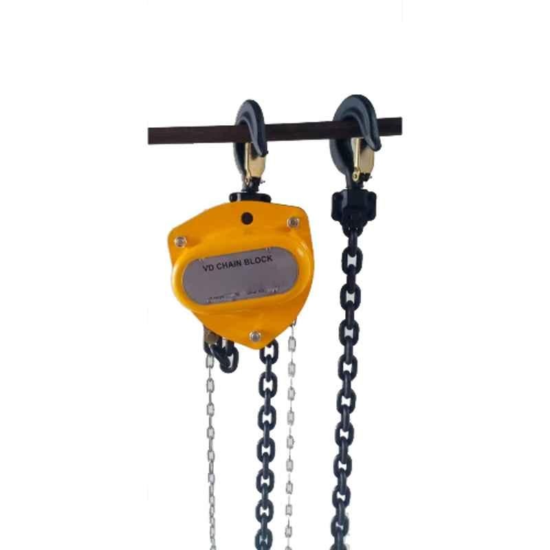 4G VD 3 Ton 3m Mild Steel Chain Pulley Block