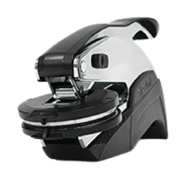 Trodat 41mm Chrome Monogram Seal Press Stamp, 971041