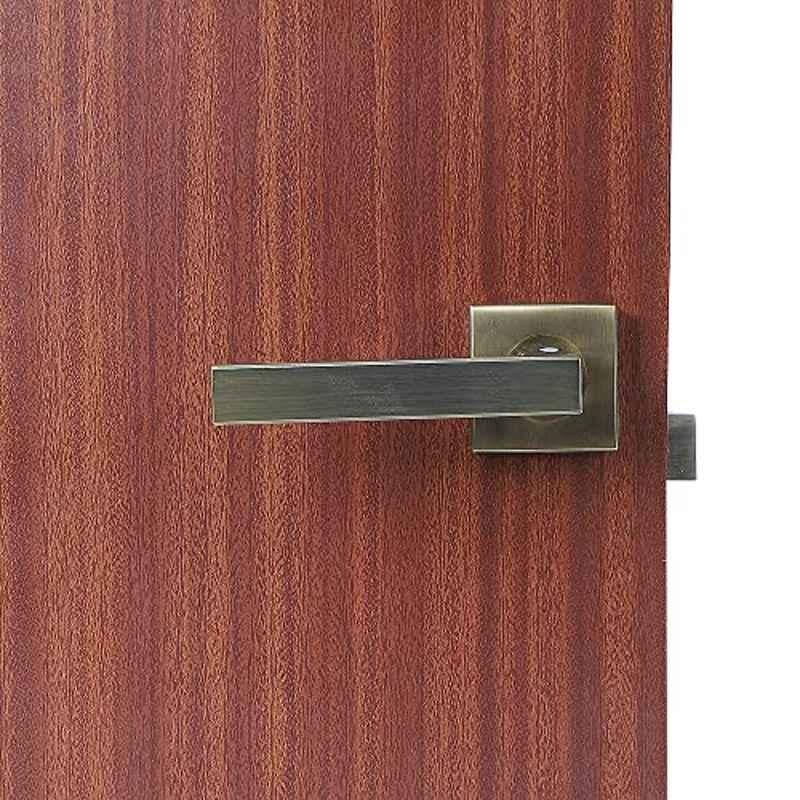 Homexpert LB-301 Stainless Steel Antique Brass Finish Heavy Duty Mortise Door Lock Set with Bolt Latch & Pull Handle